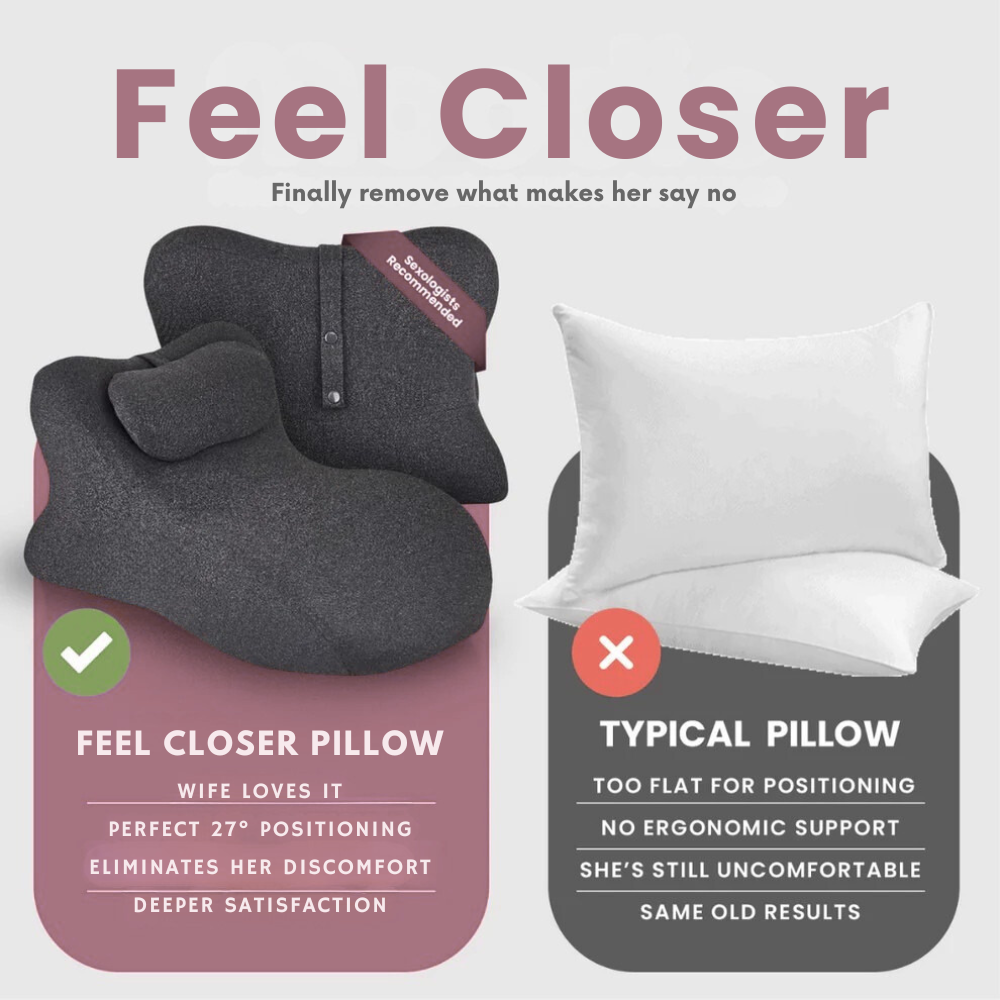 Feel Closer Intimacy Comfort Pillow